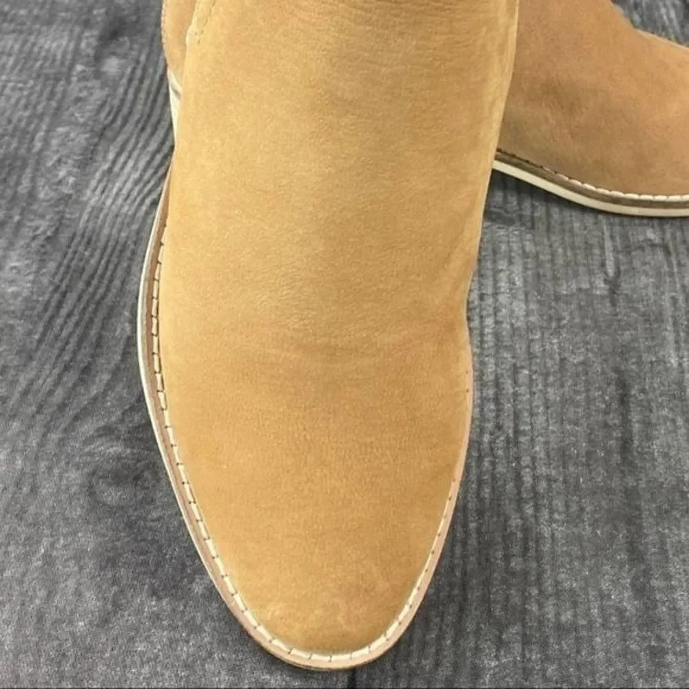 NEW DOLCE VITA Ankle Booties Block Heels Boot Pull Tab Womens Size 6 Almond Toe‎ - Picture 11 of 13